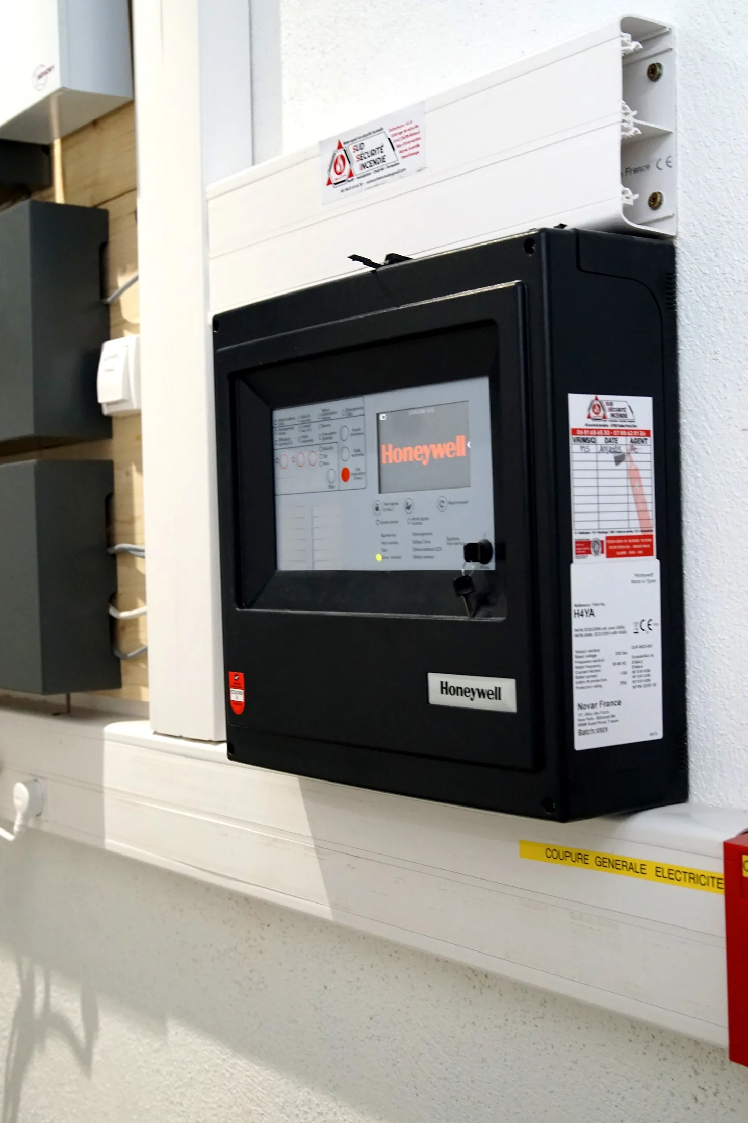 Équipement de sécurité incendie du bâtiment de stockage